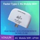 Tragbares 4g lte wifi modem mit usb adapter mobiler wifi hotspot drahtloser mini router für rv reise