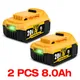 Batterie de remplacement pour outil électrique DeWalt 18V 20 Volt MAX 6 0 Ah 8 0 Ah DCB200