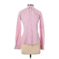 Ralph Lauren Long Sleeve Button Down Shirt: Pink Tops - Women's Size 2
