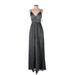 Aidan Mattox Cocktail Dress: Gray Dresses - New - Women's Size 4