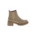 Madden Girl Ankle Boots: Tan Shoes - Women's Size 8