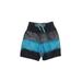 Kamik Board Shorts: Blue Tie-dye Bottoms - Kids Boy's Size 5