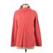 Lands' End Long Sleeve Turtleneck: Red Tops - Women's Size Medium