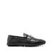 Baguette Leather Loafers - Black - Fendi Flats