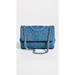 Tory Burch Women's Fleming Soft Small Convertible Shoulder Bag - Denim - Blue