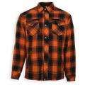 Bores Lumberjack Chemise, noir-orange, taille 9XL