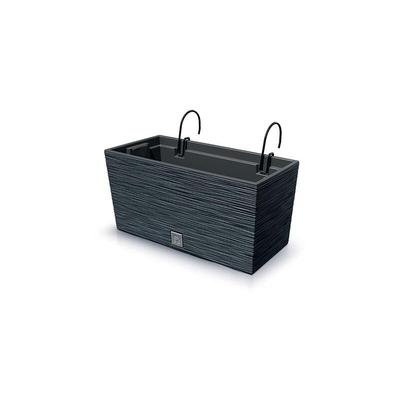 Blumentopf furu case w Anthrazit 39,5 cm - Prosperplast Image