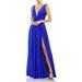 V-neck Sleeveless Gown