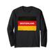 Deutschland Flagge Deutsche Fahne Männer Kinder Deutschland Langarmshirt