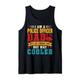 I Am A Police Officer Dad Definition Normal Dad But Cooler Tank Top