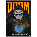 MF Doom Poster Madvillian Poster Album Cover Posters Canvas Poster Bedroom Decor Sports Landscape Office Room Decor Gift Unframe-style 12x18inch(30x45cm)