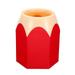 Unique Bargains Pencil Holder Pencil Shape Desktop Organizers Desk Cute Pencil Holders Red