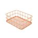 Jhomerit Office & Craft & Stationery Rose Gold Storage Box Desktop Basket Modern Storage Storage (C)