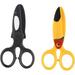 2pcs Plastic Safety Scissors Early Scrapbook Scissors Toddler Training Scissors Office Scissors Diy Scissors for Crafting Paper Shear Precision Paper Scissors Child