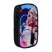 Harley Quinn Pencil Case with Zipper Big Capacity Pen Pouch Large Storage Bag Durable Pen Box Back to School Supplies for Kids Teen Student Boys Girls Adults