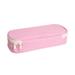 Back to School Savings! Uhuya Pencil Case Oxford Cloth Pencil Case Large Capacity Student Pencil Case Pink