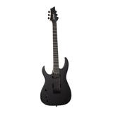 Schecter Sunset-6 Triad 6-String Electric Guitar with Ebony Fretboard Nyatoh Body and Ultra Thin C-Shape Neck (Left-Handed Gloss Black)