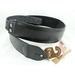 Right On! Straps LEATHERCRAFT Vintage/Black Guitar Strap Made In Spain