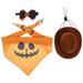 Cat Hat 1 Set Of Halloween Style Cat Bandana Decorative Cat Bowtie Wear-Resistant Cat Costume