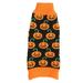 Dog Halloween Sweater Multi Pumpkin Smiley Face Dog Winter Clothes for Pet Halloween Supplies S