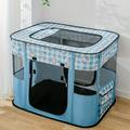 Portable Foldable Pet Playpen Collapsible Crates Kennel Playpen For Dog Cat And Rabbit &Travel Playpen Portable Pet Play Pens Dog And Cat Playpen Foldable Dog Tent Puppy Playground For Puppy Indoor