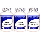 Crinum Prostate 3-Pack (60 Vegi Caps per Bottle) 100% Concentrated Vietnamese Crinum Latifolium Contains NO Synthetic fillers Such as Silicon Dioxide Talc Magnesium Sterate etc.