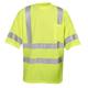 Cordova Cor-Brite Type R Class III Lime Birdseye Mesh T-Shirt Short Sleeves Chest Pocket 2-Inch Silver Reflective Tape 2X-Large