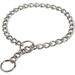 Collar. Premium Stainless Steel Choke Collar. Strong Durable Weather Proof Tarnish Resistant Metal Chain. No Pull Dog Training Collar.-Total Length: 20 In 2.5Mm