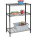 3 Tier Household Wire Shelving Unit (13.3 X 23.2 X 30.3 ) Holds Up To 750Lbs