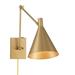 9-8006CP-1-127-Savoy House-Pharos - 1 Light Wall Sconce In Mid-Century Modern Style by Breegan Jane -18.5 Inches Tall and 8 Inches Wide