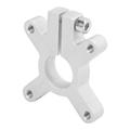 Aluminum Shaft Clamp 3302-0033-0015 For Camping Gear - Durable Round Parts & Screw Fixed Mounting Base For Outdoor Equipment & Accessories