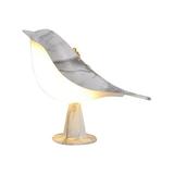 Sueyeuwdi Night Light Bird Shaped Bedside Lamp Table Lamp Wireless Touching Adjustable 3000K 6000K Led Battery Indoor And Outdoor Table Lamp Children S Night Light Rechargeable 1800 Mah Clear