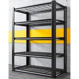 ONKER Garage Shelving Heavy Duty Storage Shelves Holds 2000LBS Adjustable Metal Shelving Garage Storage Shelves Garage Shelf Industrial Shelving Unit for Basement 36 W x 16 D x 72 H Black