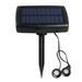 Clearance! ZBBMUYHGSA Led Light Ground Light Led Light Solar Outdoor Rechargeable Yard Portable Powered Lamp20 Camping Led Light Black
