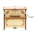 Piano Music Box Models DIY Toys for Girls Jigsaw Puzzles 3D Wooden Plaything Adults Child