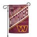 WinCraft Washington Commanders 12" x 18" Retro Double-Sided Garden Flag