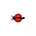 kesoto 2xBike Bell Colorful Loud Sound Bell Ladybug Bike Bell Children Outdoor Cycling Red 2 Pcs