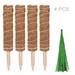 Coir Totem Pole- Coir Moss Totem Pole Coir Moss Stick for Creepers Plant Support Extension Climbing Indoor Plants