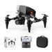 Avtoify Alloy Drone FPV Drones with Headless Mode Gesture Control FPV Drone for Adults RC Drone for Beginners Quadcopter Black