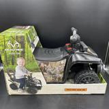 Realtree Boys Scooter Ride-On Toy with Light Bar and Animal Sounds