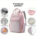1pc Fashion Large Capacity Backpack Multifunctional Handheld Waterproof Bag Thermal Insulation Bag Feeding Bottle Holder Fashion Mommy Father Bag Dry And Wet Separate Storage Bag