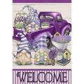 Jigsaw Puzzles for Adults Jigsaw Puzzle 1000 Piece Wooden Adults Children Puzzles - Welcome Spring Gnomes Pickup Truck Lavender Flower Decorations DIY Leisure Game Toy Suitable Family Friends
