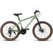 Clearance! A27301 Ecarpat Mountain Bike 27.5 Inch Wheels 21-Speed Mens Womens Trail Commuter City Mountain Bike Carbon steel Frame Disc Brakes Thumb Shifter Front Fork Bicycles