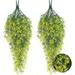 2pcs Premium Oxidation-Resistant Artificial Hanging Plants - Perfect for Indoor & Outdoor Decoration!