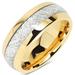 1pc Elegant Stainless Steel Ring for Men and Women - Perfect for Weddings and Engagements