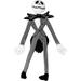 Fright Jack Skeleton Monster Funny Jack Doll Large Plush Toy Doll