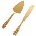 Ornament Anti-rust Wedding Items Cake Spatula Dessert Cutter Baking Tool Elegant Western Table Tableware Pineapple Knife Zinc Alloy Banquet