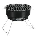 Zynic Kitchen Supplies Barbecue BBQBarbecue Grill Portable Round Barbecue Grill Outdoor Stainless Steel Barbecue Grill Folding Ice Pack Oven Bbq Grill