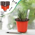 RVASTEIZO Gardening Supplies 4inchs Plant Pots Small Plastic Plants Nursery Pot/Pots (50pcs) Flower Plant Container Sawd Starting Pots For Plants Come With 50pcs Plant Labelsï¼Œ4ML