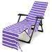 Quinlirra Clearance Stripe Pool Lounge Chair Cover - Chaise Beach Picnic Spa Towel - Soft Premium Ringspun Terry Cotton - Oversized for Outdoor Beach